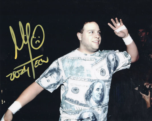 Mikey Whipwreck (metallic 8x10) funhouse photo signed auto autographed ECW