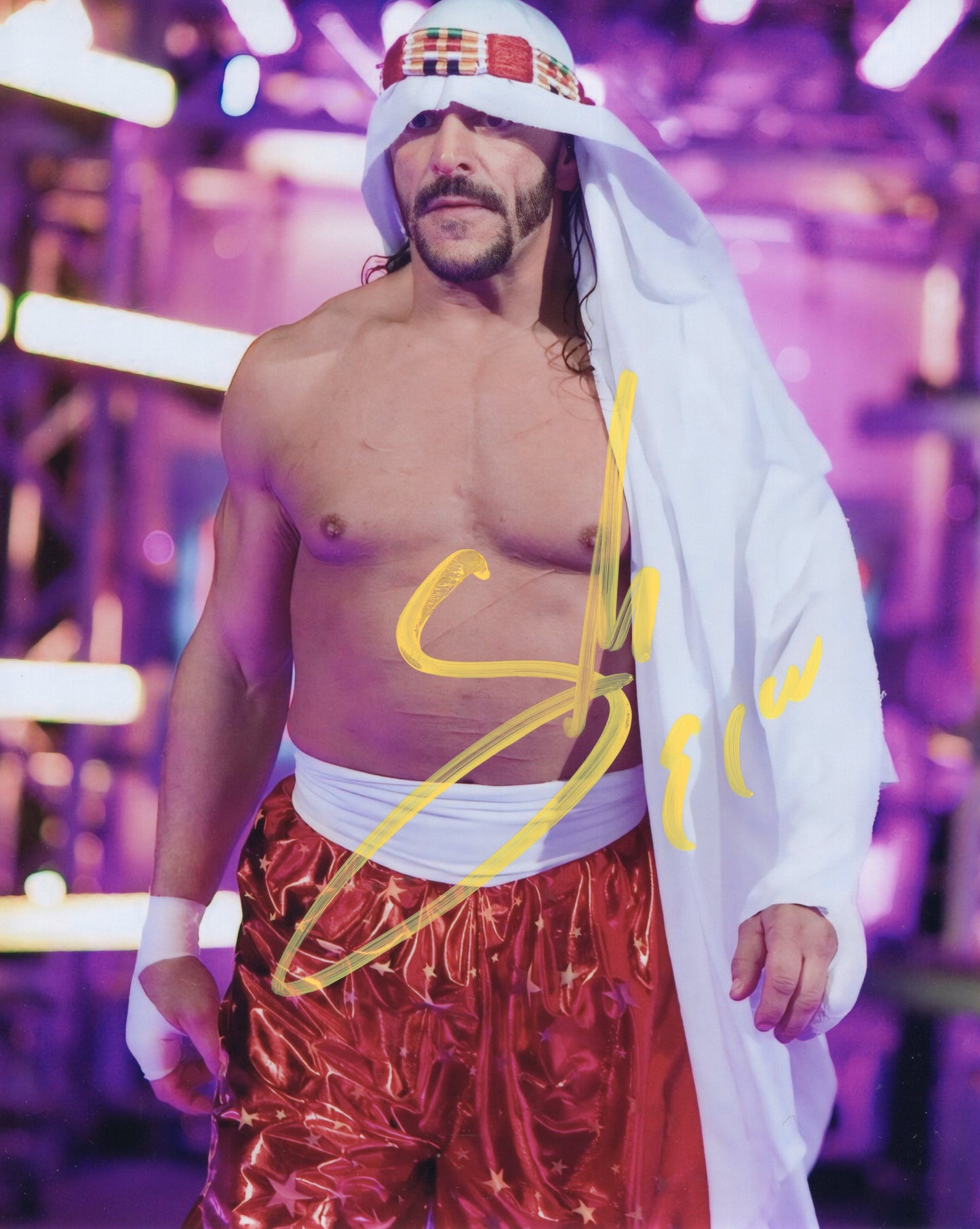 Sabu (metallic 8x10) funhouse photo signed auto autographed ECW WWE