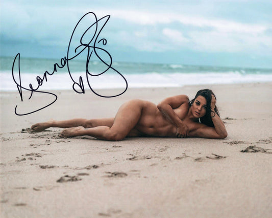 Deonna Purrazzo (8x10 metallic) photo signed auto autographed AEW TNA