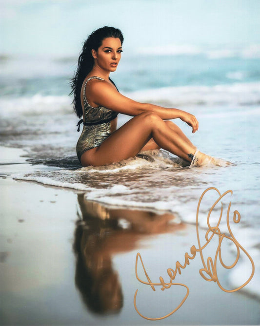 Deonna Purrazzo (8x10 metallic) photo signed auto autographed AEW TNA