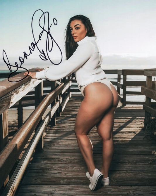 Deonna Purrazzo (8x10 metallic) photo signed auto autographed AEW TNA