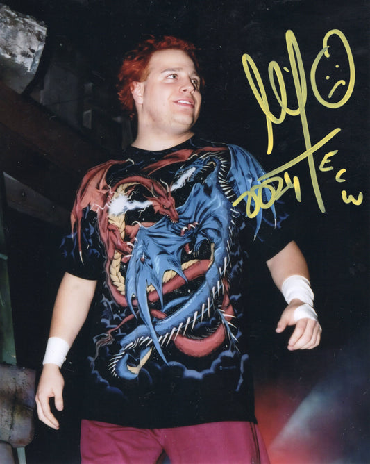 Mikey Whipwreck (metallic 8x10) funhouse photo signed auto autographed ECW