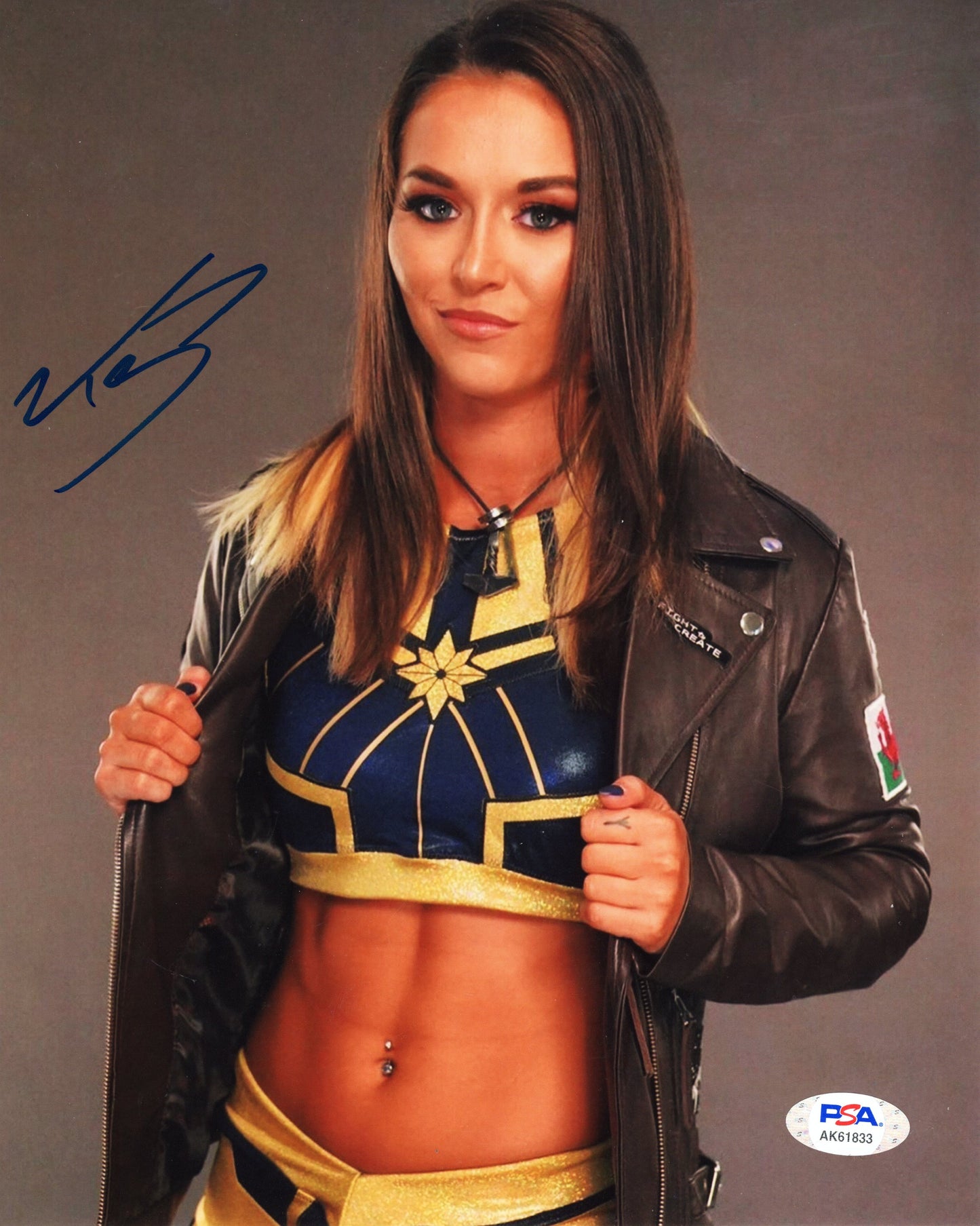 Tegan Nox (8x10) PSA photo signed auto autographed WWE