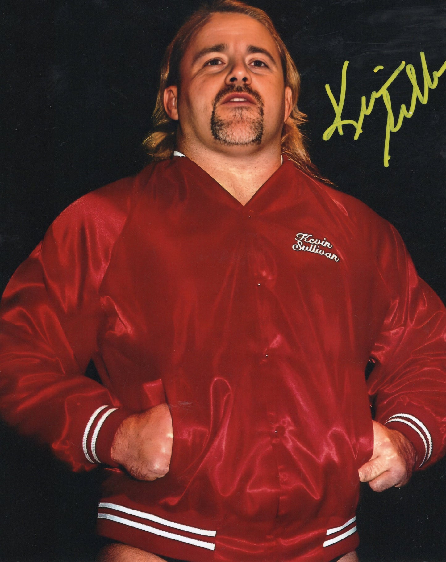 Kevin Sullivan (8x10) WCW NWA photo signed auto autographed