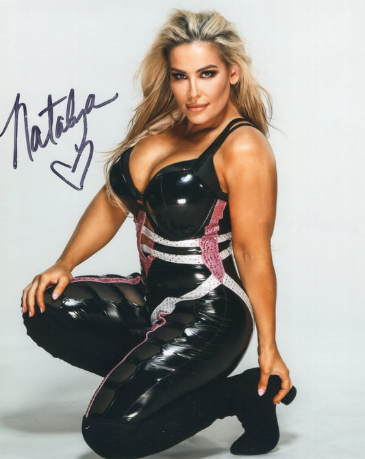 Nattie Natayla Neidhart (metallic 8x10) photo signed auto autographed WWE