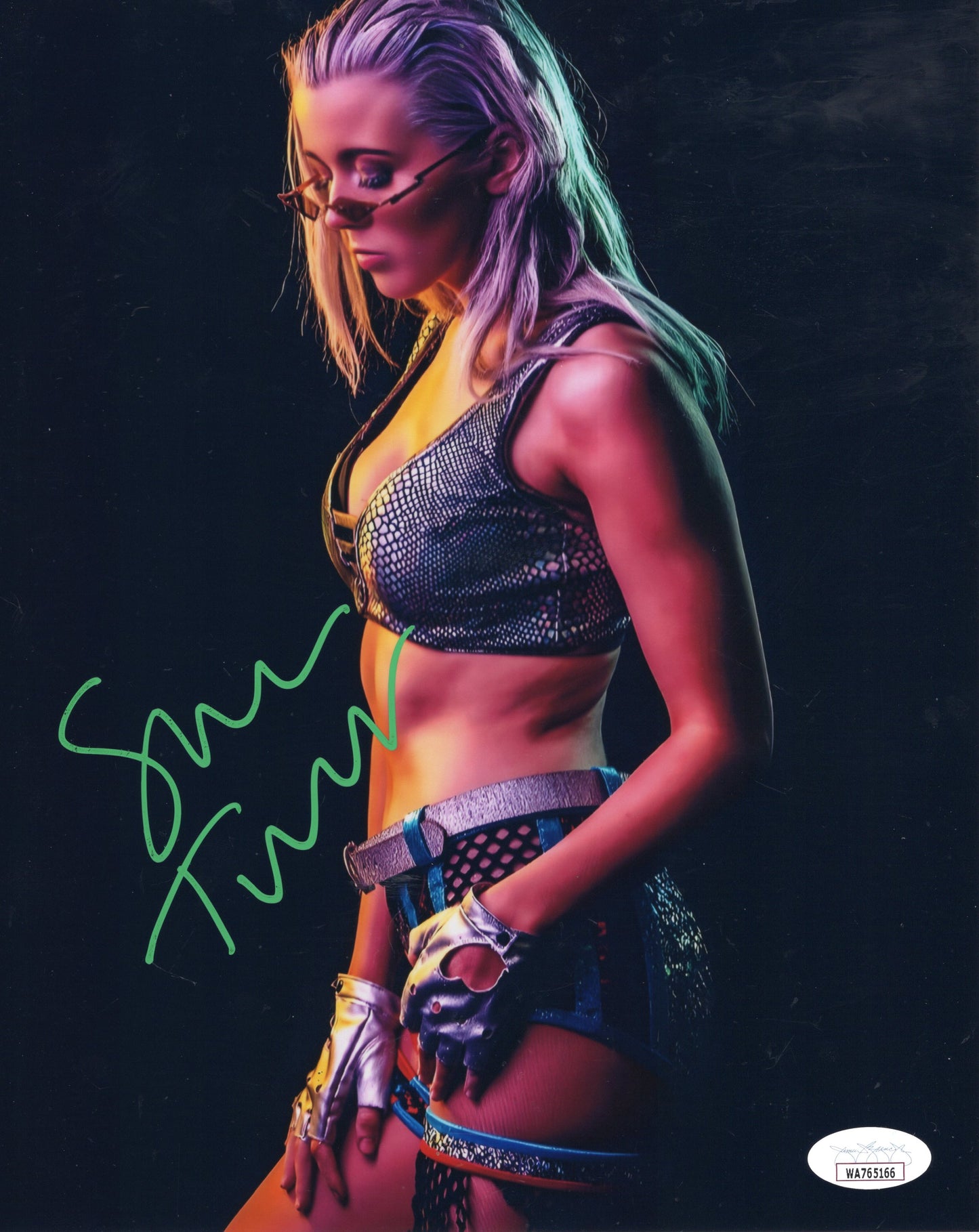 Stevie Turner (metallic 8x10) jsa certed photo signed auto autographed NXT WWE