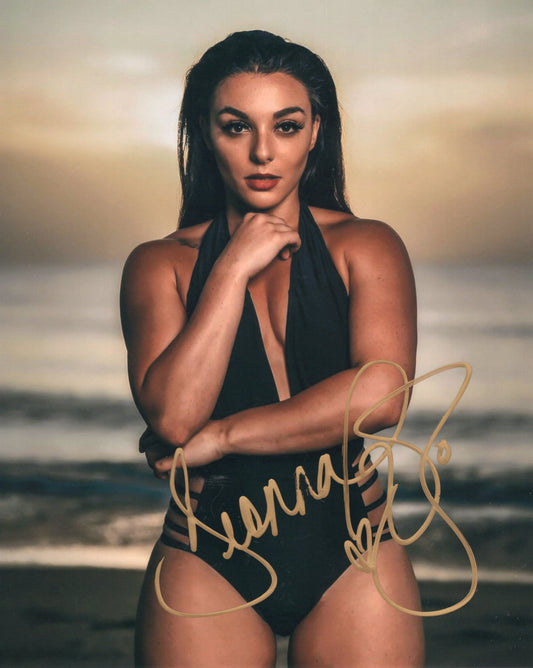 Deonna Purrazzo (8x10 metallic) photo signed auto autographed AEW TNA