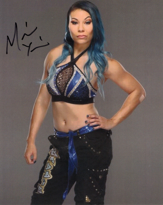 Mia Yim (aka Michin) (8x10) WWE TNA  photo signed auto autographed