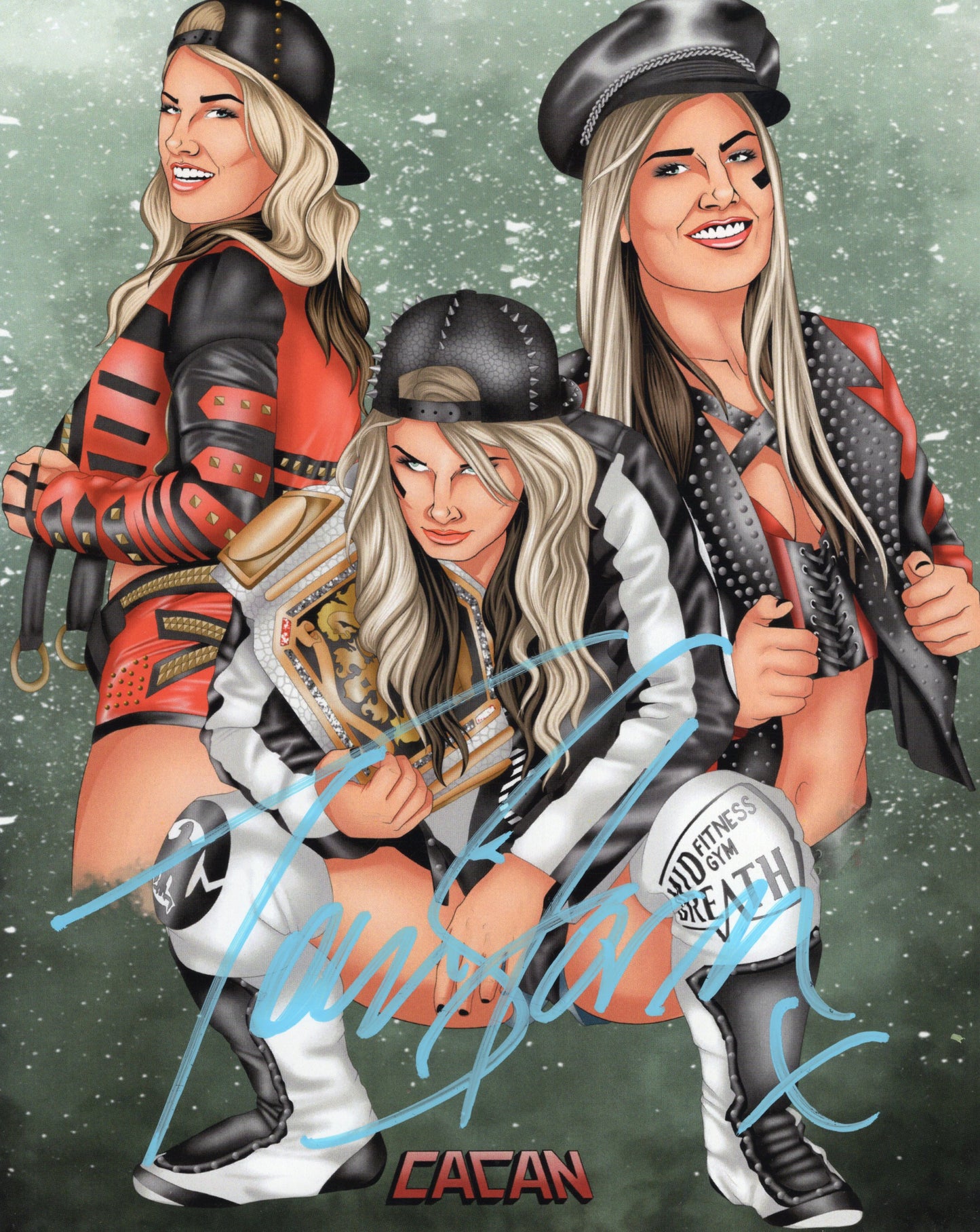 Toni Storm (8.5x11) AEW photo signed auto autographed