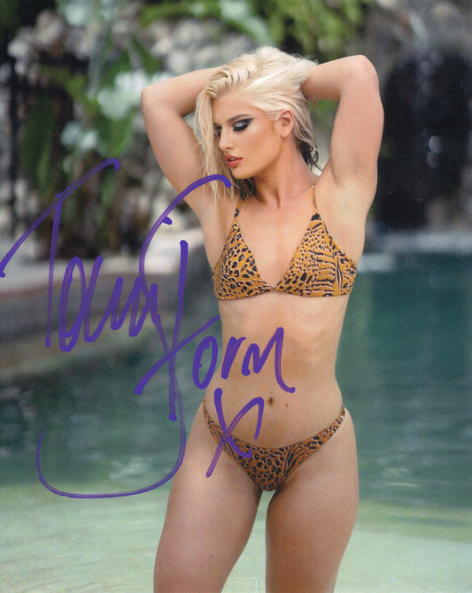 Toni Storm (8x10) AEW photo signed auto autographed WWE