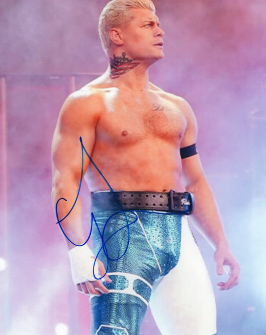 Cody Rhodes 8x10 photo signed auto autographed WWE