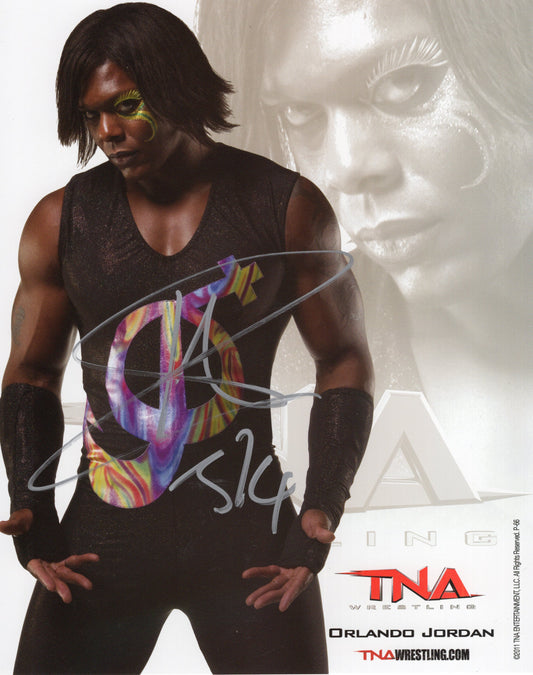 Orlando Jordan 8x10 photo signed auto autographed TNA orig promo