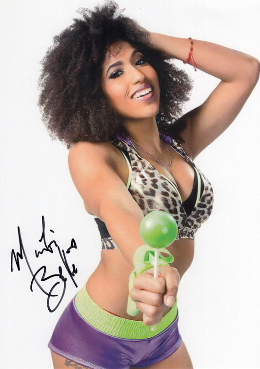 Marti Belle (8x10) TNA photo signed auto autographed