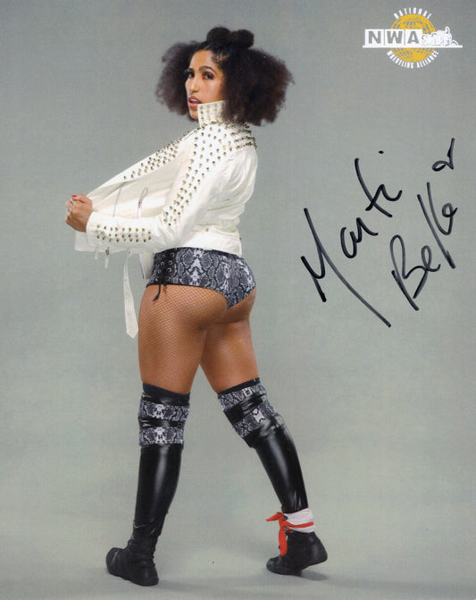 Marti Belle (8x10) TNA photo signed auto autographed