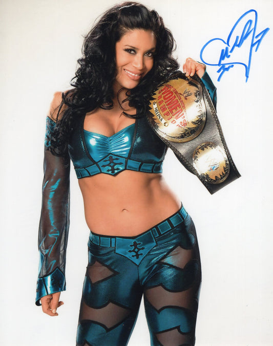 Melina (8x10)  photo WWE WWF photo signed auto autographed