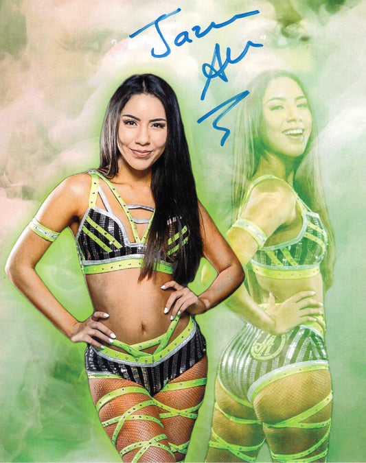 Jazmin Allure (8x10) TNA photo signed auto autographed