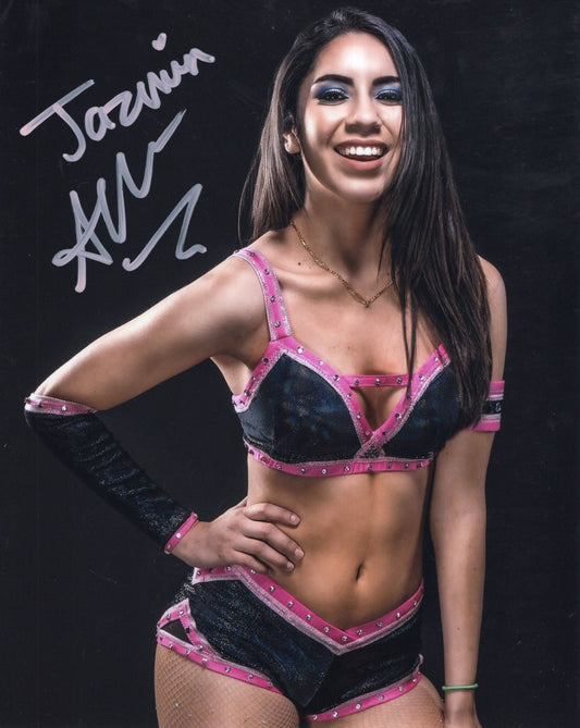 Jazmin Allure (8x10) TNA photo signed auto autographed