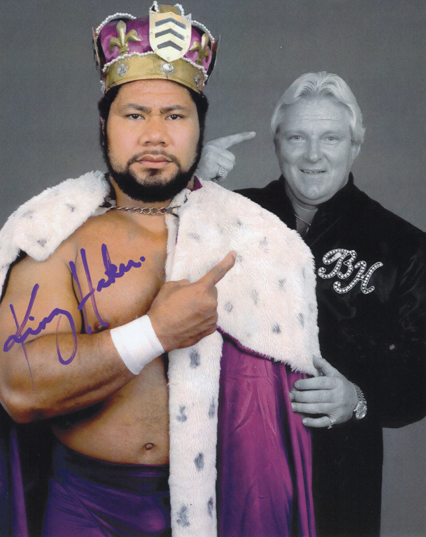 Haku Meng (8x10) photo WWE WCW WCW NJPW photo signed auto autographed