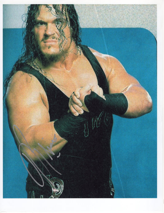 Rhyno Rhino 8.5x11 photo signed auto autographed ECW  WWF WWE