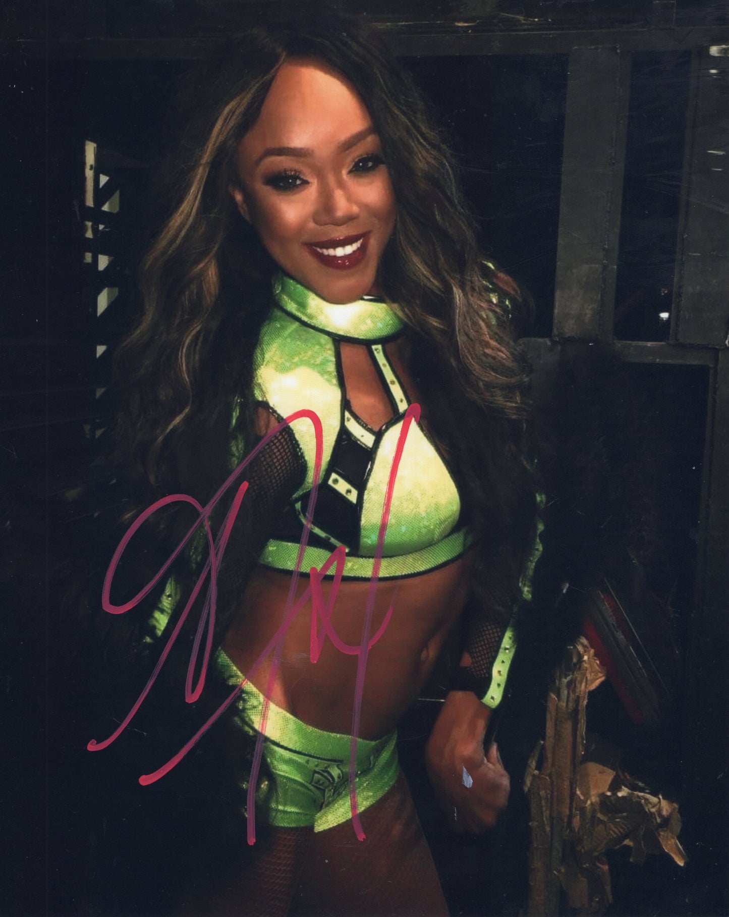 Alicia Fox (8x10) WWE photo signed auto autographed Victoria Crawford