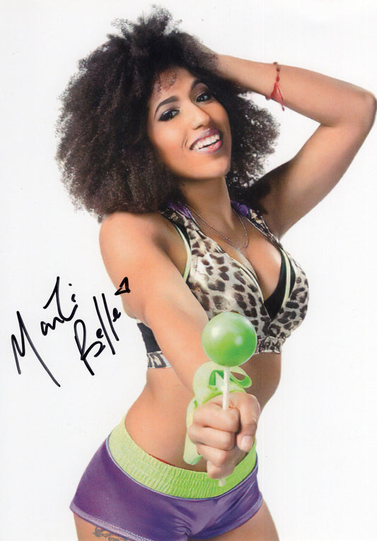 Marti Belle 8x10 photo signed auto autographed WWE impact ROH AEW