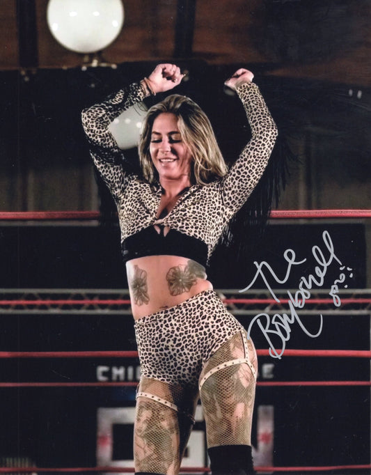 The Bombshell Shelly Benson 8x10 photo signed auto autographed AEW