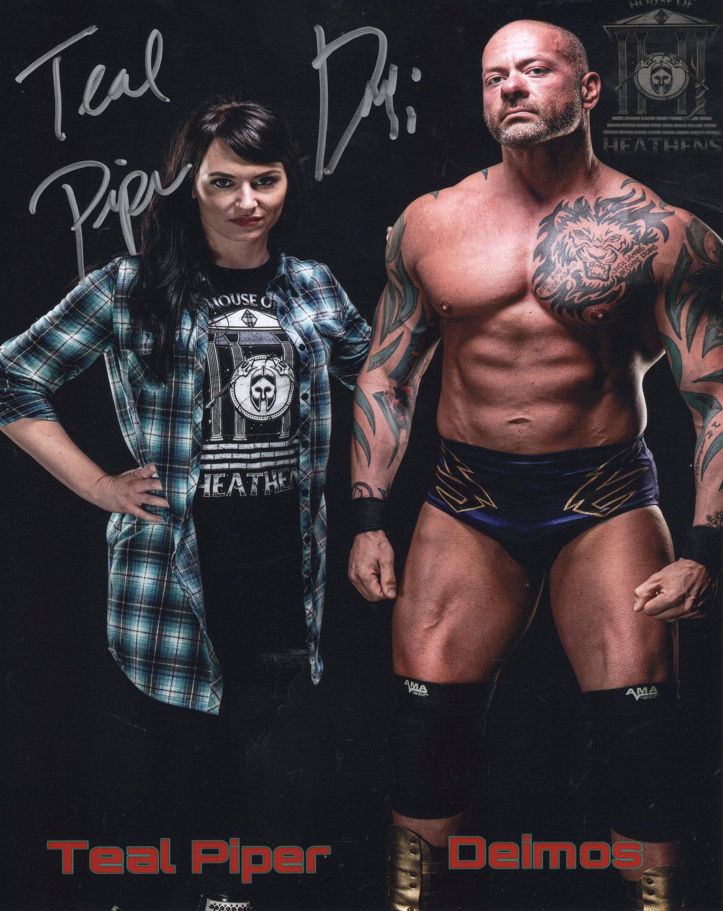 Teal Piper Deimos (8x10) photo signed auto autographed  ALW Roddy