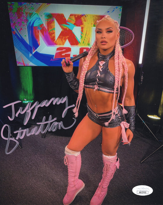 Tiffany Stratton (8x10) JSA COA WWE NXT autograph signed photo