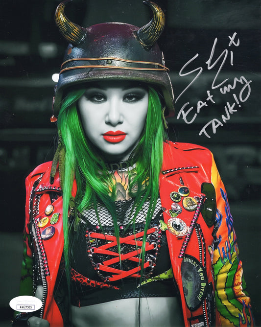 Shotzi (8x10 metallic) Funhouse JSA COA photo signed auto autographed WWE