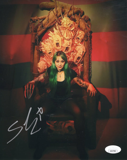 Shotzi (8x10 metallic) Funhouse JSA COA photo signed auto autographed WWE