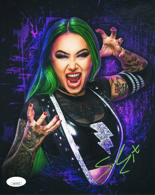 Shotzi (8x10 metallic) Funhouse JSA COA photo signed auto autographed WWE