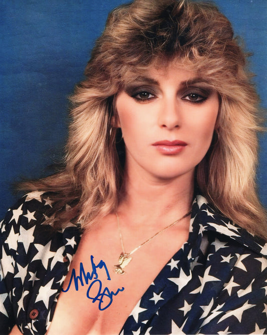 Misty Blue (metallic 8x10) signed autographed photo funhouse