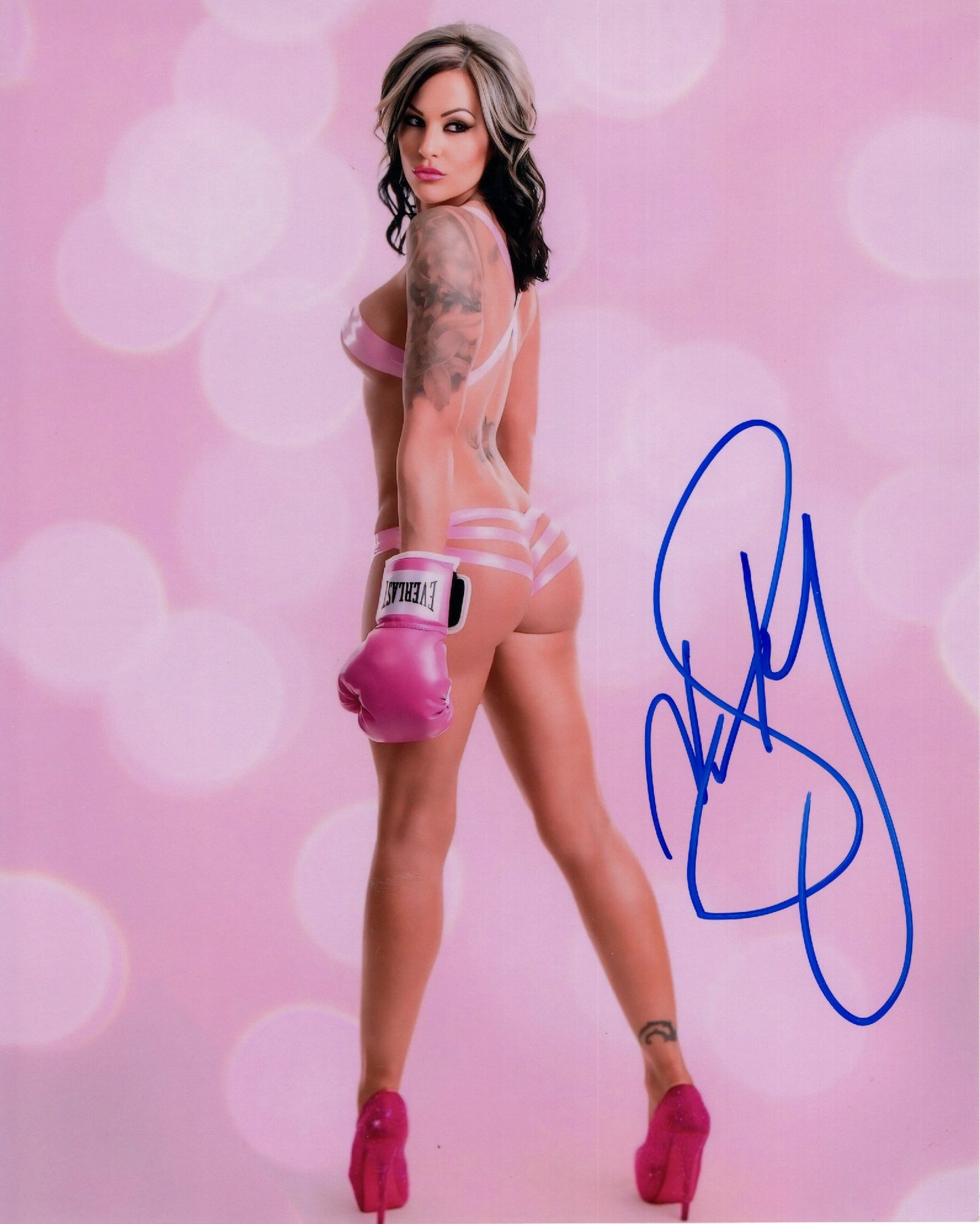 Velvet Sky Funhouse (8x10 metallic) TNA Impact photo signed auto autographed