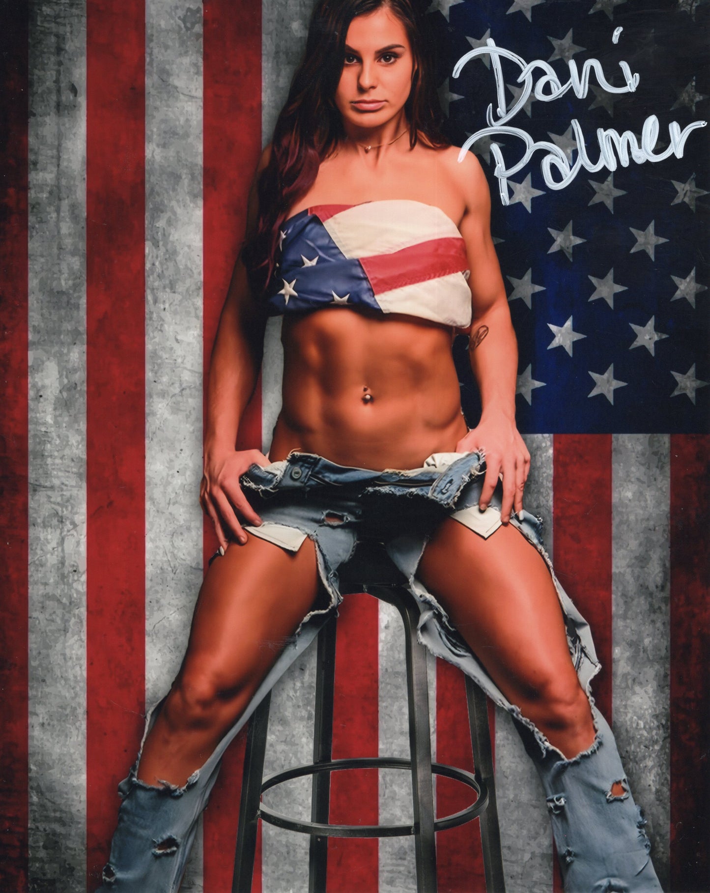 Dani Palmer (8x10) Autograph signed Photo WWE NXT Sexy auto