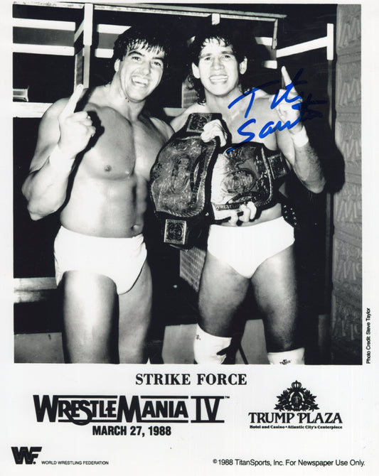 Tito Santana (8x10) photo signed auto autographed WWF