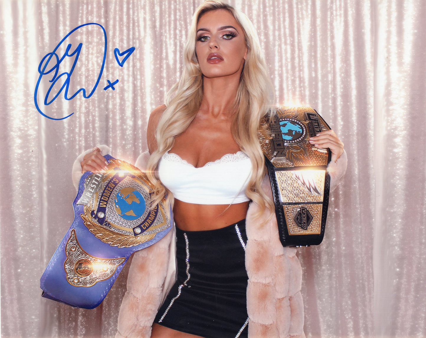 Mariah May (8x10) photo signed auto autographed AEW