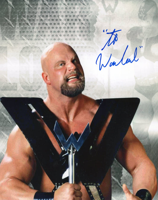 The Warlord  8x10 signed autographed photo WWF