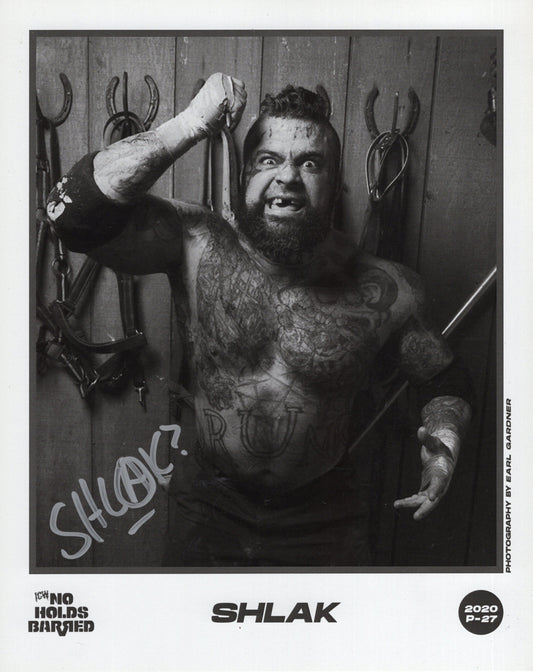 SHLAK (8x10) ICW NHB promo  photo signed auto autographed