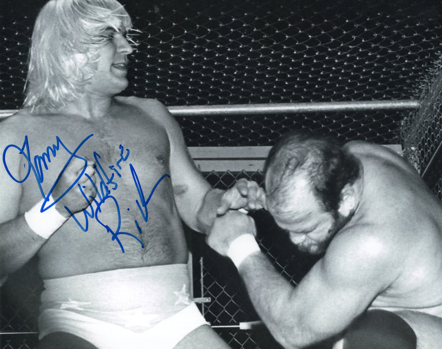 Wildfire Tommy Rich 8x10 ECW WCW GCW photo signed auto autographed