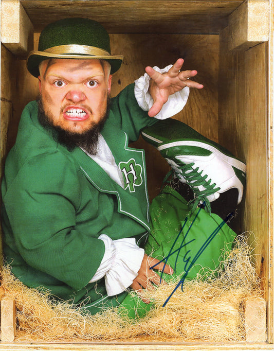 Hornswoggle Swoggle (8x10) WWE TNA AEW photo signed auto autographed