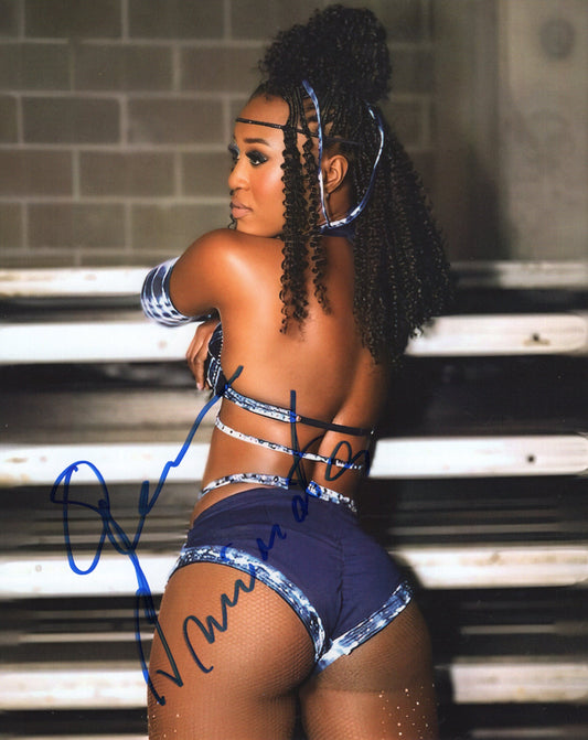 Queen Aminata (8x10) AEW SEXY photo signed auto autographed