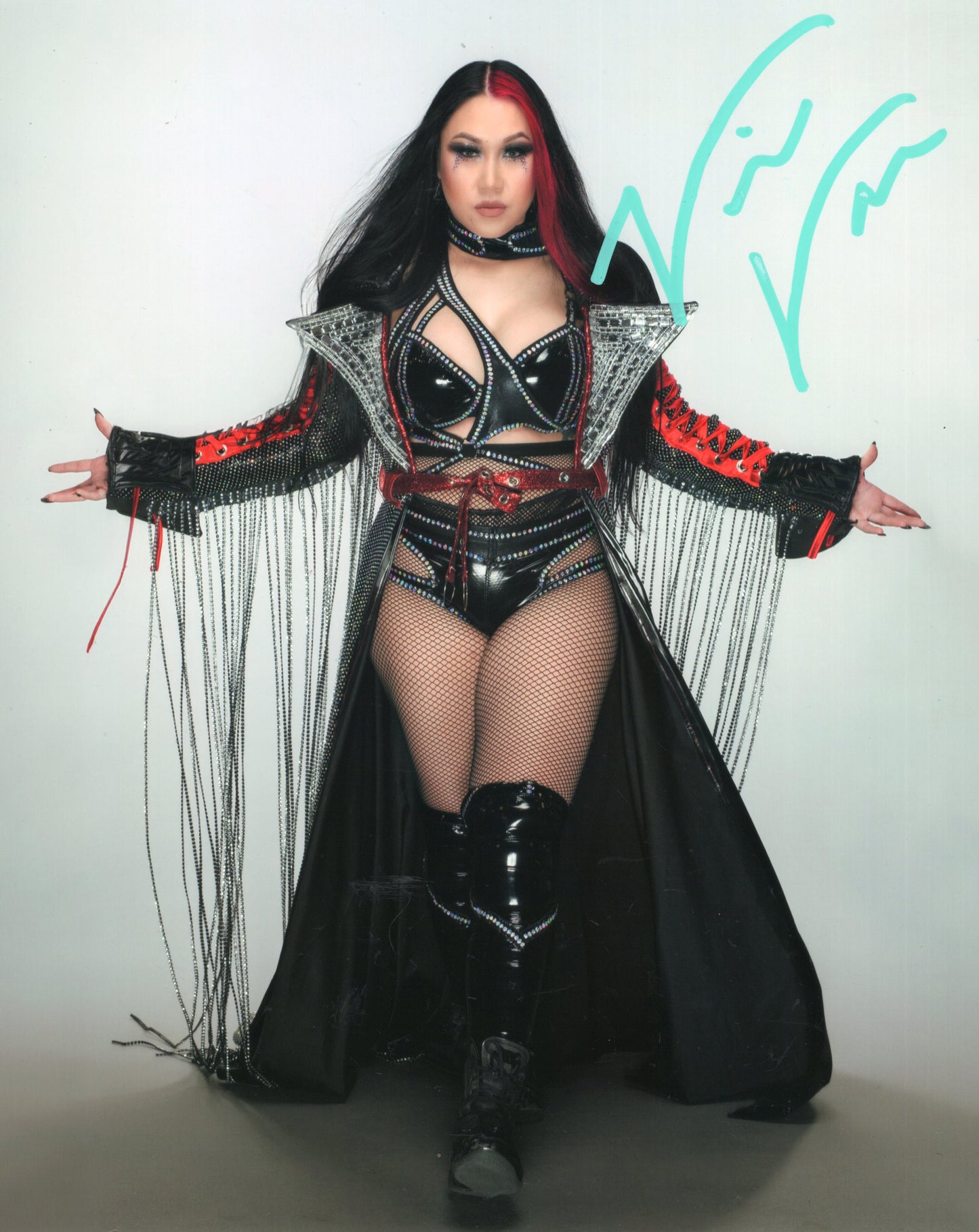 Viva Van 8x10 photo signed auto autographed WWE impact ROH AEW