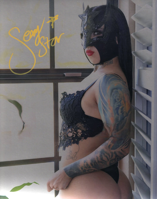 Sexy Star II 2 Gatubela (8x10) Metallic AAA photo signed auto autographed