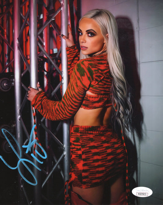 Liv Morgan (metallic 8x10) jsa coa photo signed auto autographed WWE