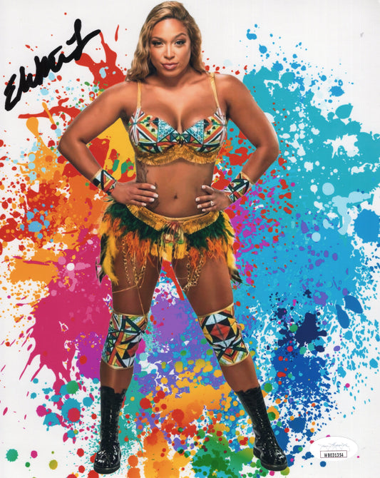 Elektra Lopez (metallic 8x10) jsa COA certed photo signed auto autographed NXT WWE