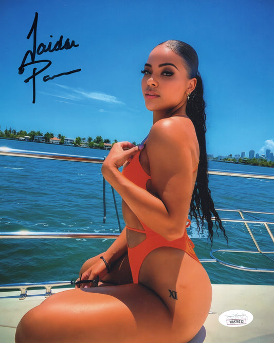 Jaida Parker (8x10) WWE NXT photo signed auto autographed JSA COA