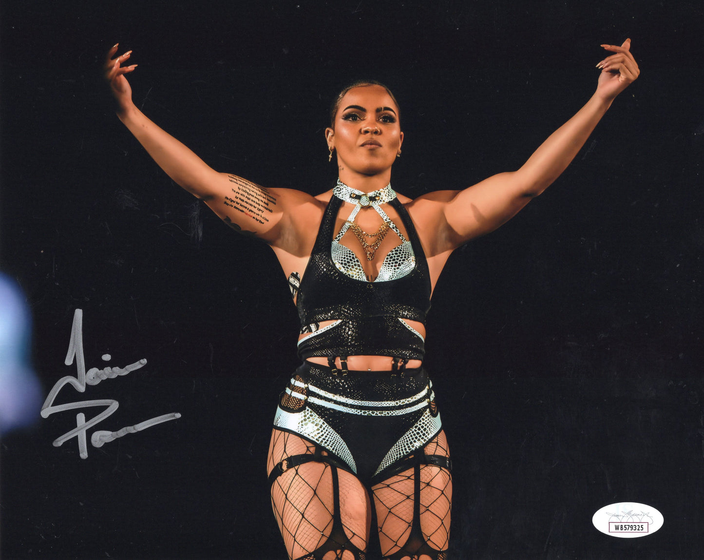 Jaida Parker (8x10) WWE NXT photo signed auto autographed JSA COA