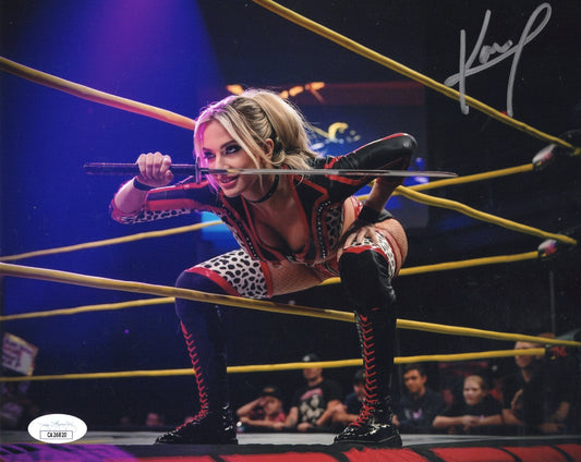 Karmen Petrovic (8x10) WWE NXT photo signed auto autographed JSA COA