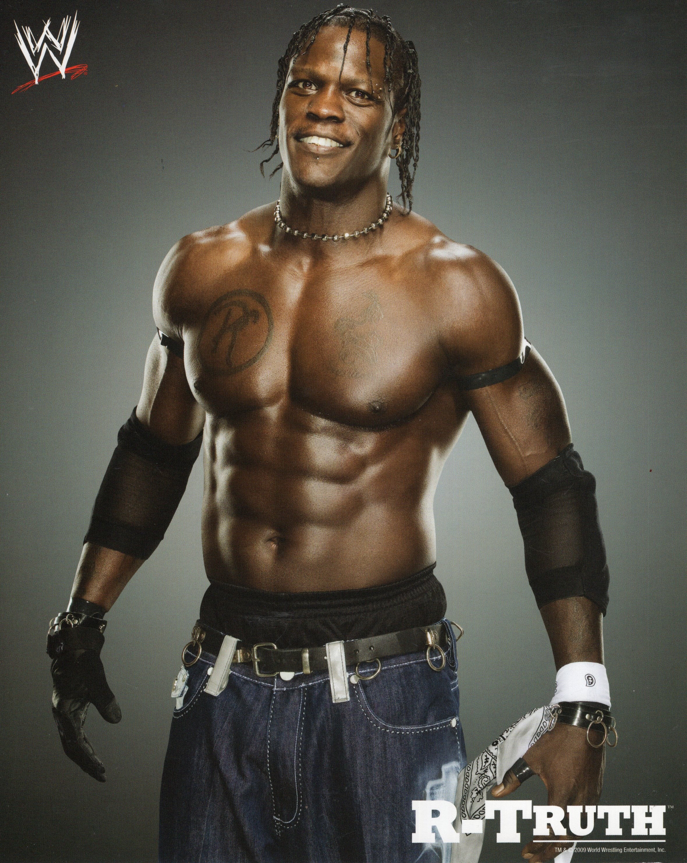 Pretty Ricky R Truth R-Truth 8x10 photo unsigned original promo WWF WWE β Funhouse Autographs
