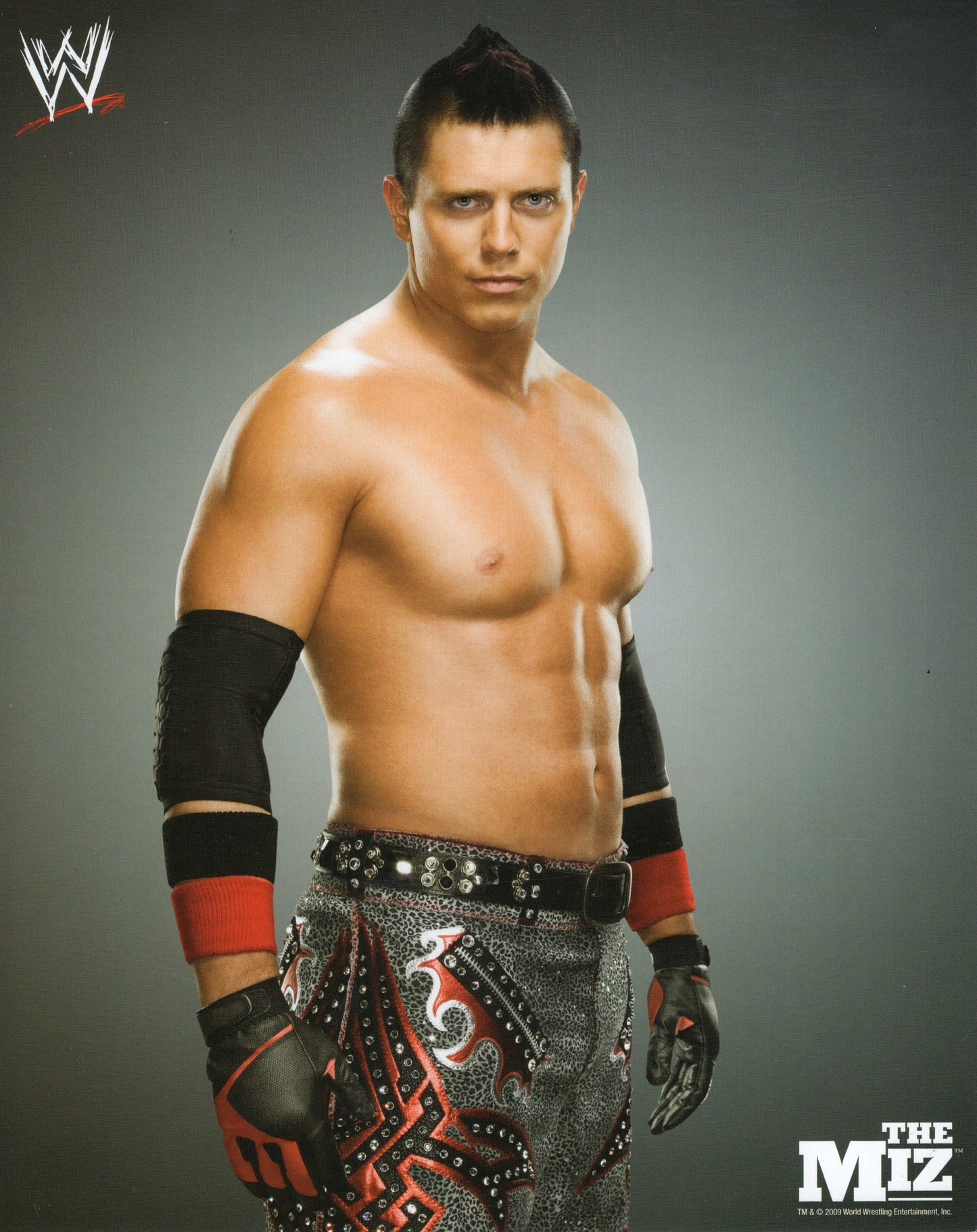 The Miz 8x10 photo unsigned original promo WWF WWE